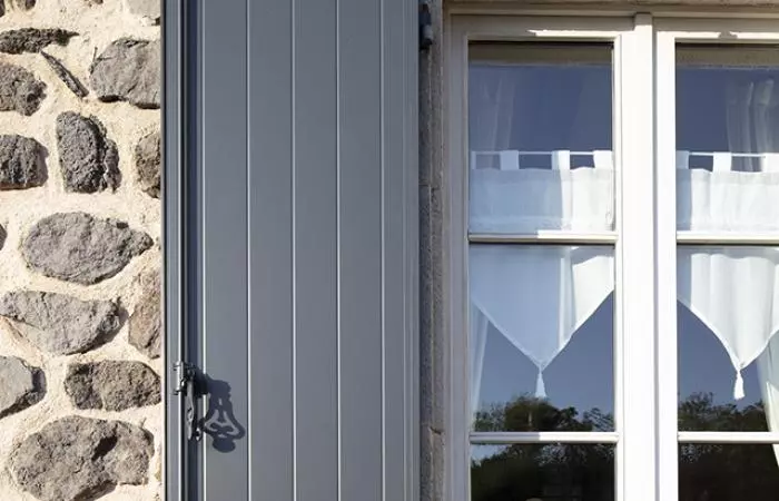 Fabrication de volets battants aluminium